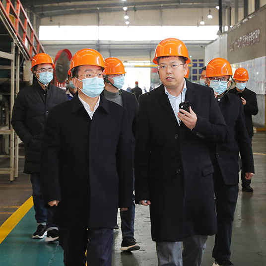 绍兴市市长施惠芳专题调研yl34511线路中心汽车部件轻量化产业