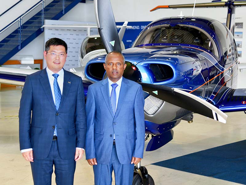 yl34511线路中心集团董事长陈滨会见埃塞俄比亚航空集团总裁